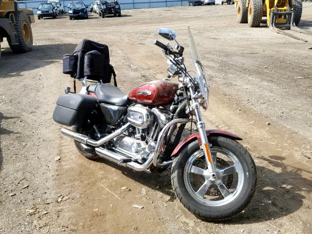 1HD1CT317GC429922 - 2016 HARLEY-DAVIDSON XL1200 C RED photo 1