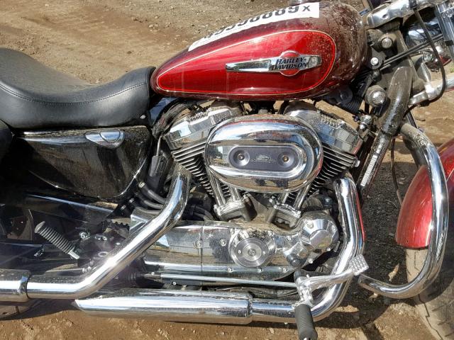 1HD1CT317GC429922 - 2016 HARLEY-DAVIDSON XL1200 C RED photo 7