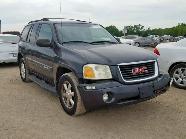 1GKDT13S542245760 - 2004 GMC ENVOY CHARCOAL photo 1