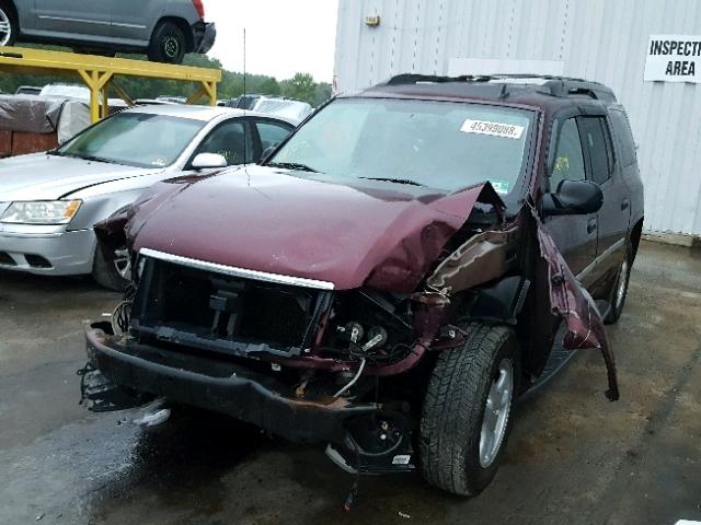 1GKET16SX66155693 - 2006 GMC ENVOY XL BURGUNDY photo 2