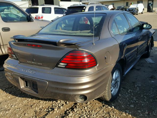 1G2NF52F32C198825 - 2002 PONTIAC GRAND AM S BROWN photo 4