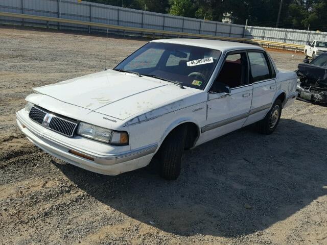 1G3AG55N5P6431975 - 1993 OLDSMOBILE CUTLASS CI WHITE photo 2