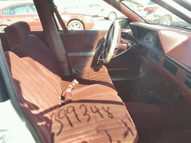 1G3AG55N5P6431975 - 1993 OLDSMOBILE CUTLASS CI WHITE photo 5