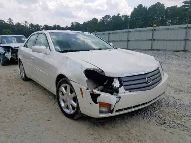 1G6DP567650205122 - 2005 CADILLAC CTS HI FEA WHITE photo 1