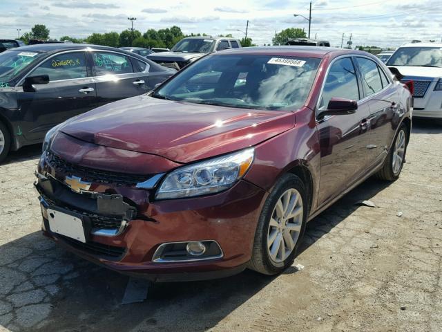 1G11F5SL8FF217205 - 2015 CHEVROLET MALIBU LTZ BURGUNDY photo 2