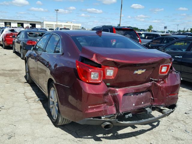 1G11F5SL8FF217205 - 2015 CHEVROLET MALIBU LTZ BURGUNDY photo 3