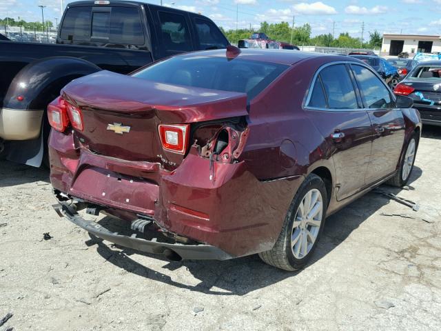 1G11F5SL8FF217205 - 2015 CHEVROLET MALIBU LTZ BURGUNDY photo 4