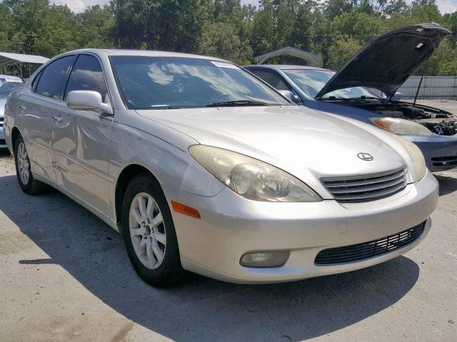 JTHBF30G136015421 - 2003 LEXUS ES 300 SILVER photo 1