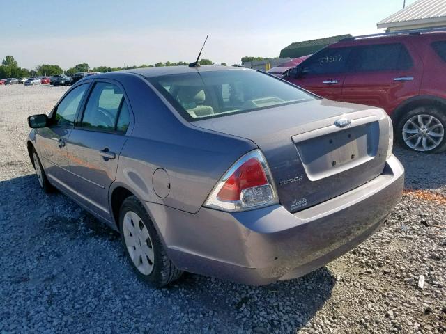 3FAHP06Z17R136142 - 2007 FORD FUSION S SILVER photo 3