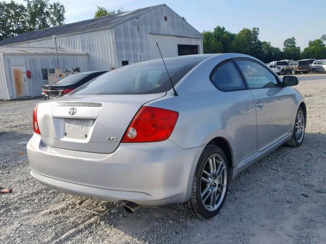 JTKDE177850007757 - 2005 TOYOTA SCION TC ვერცხლისფერი ფოტო 4