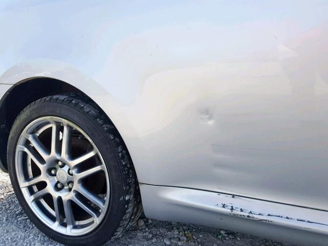 JTKDE177850007757 - 2005 TOYOTA SCION TC ვერცხლისფერი ფოტო 9