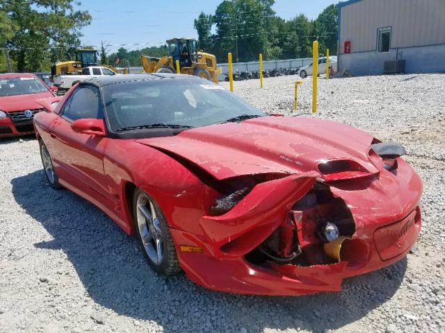 2G2FV22G322122181 - 2002 PONTIAC FIREBIRD F RED photo 1