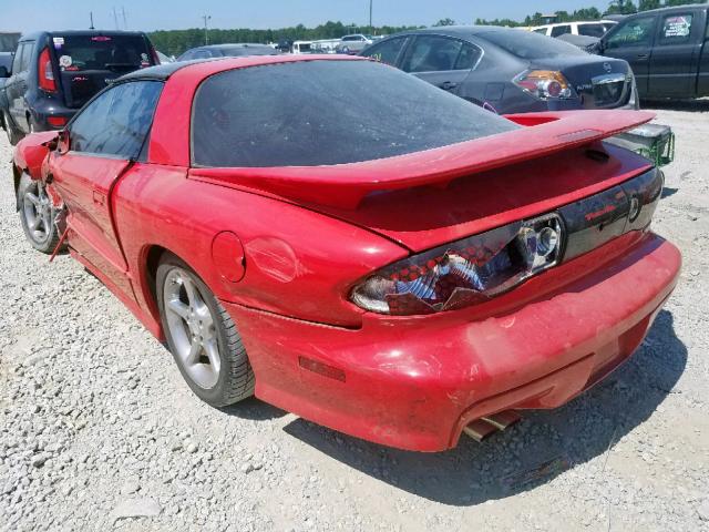 2G2FV22G322122181 - 2002 PONTIAC FIREBIRD F RED photo 3