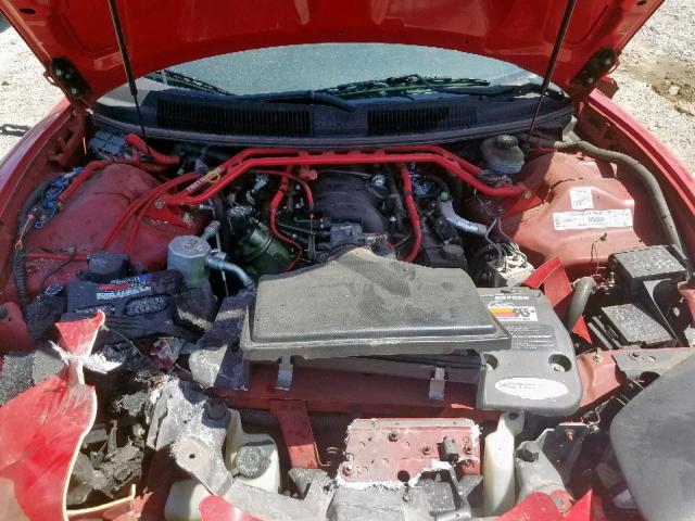 2G2FV22G322122181 - 2002 PONTIAC FIREBIRD F RED photo 7