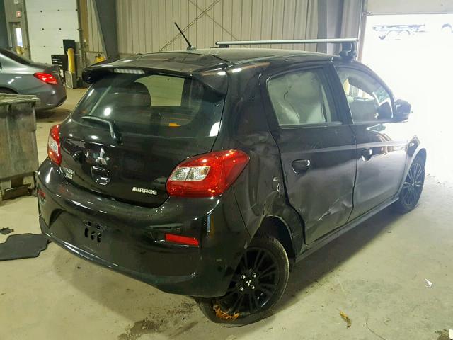 ML32A5HJ2KH009502 - 2019 MITSUBISHI MIRAGE GT BLACK photo 4