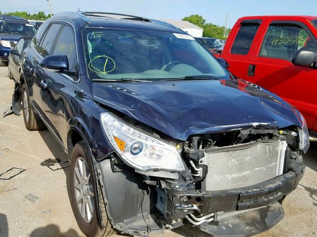 5GAKRAKD9HJ166772 - 2017 BUICK ENCLAVE BLUE photo 1