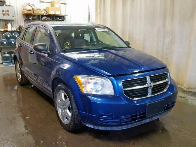 1B3HB48A69D224141 - 2009 DODGE CALIBER SX BLUE photo 1