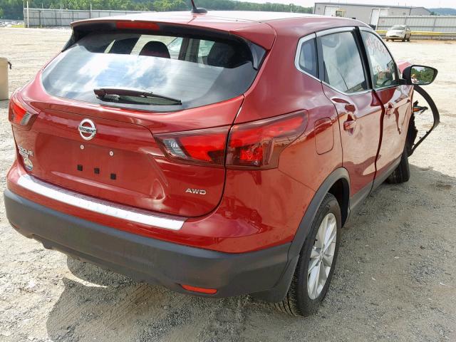 JN1BJ1CR6JW203188 - 2018 NISSAN ROGUE SPOR RED photo 4