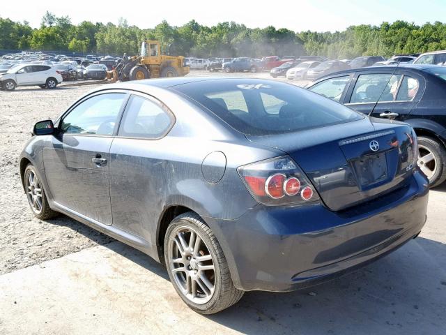 JTKDE167990277281 - 2009 TOYOTA SCION TC ნაცრისფერი ფოტო 3