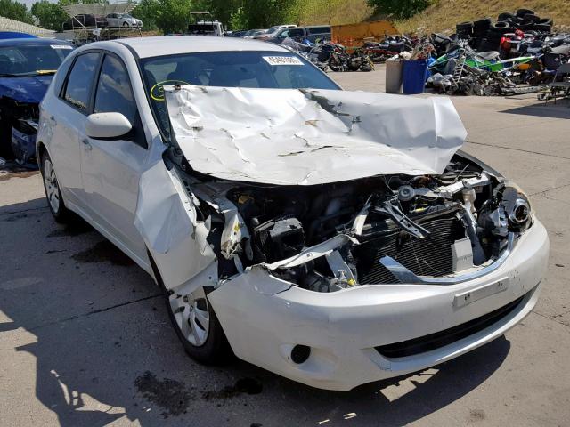 JF1GH61699G801825 - 2009 SUBARU IMPREZA 2. WHITE photo 1