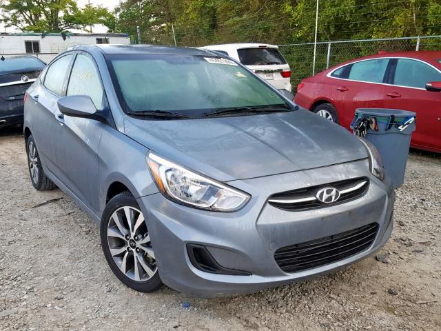 KMHCT4AEXHU354663 - 2017 HYUNDAI ACCENT SE BLUE photo 1