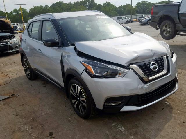 3N1CP5CU0KL530482 - 2019 NISSAN KICKS S SILVER photo 1