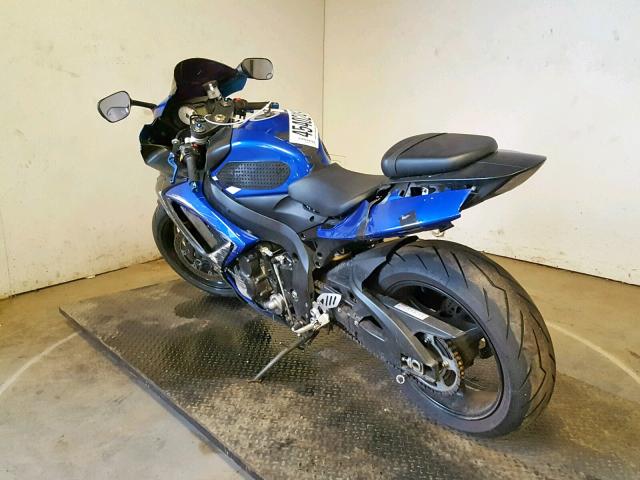 JS1GR7KA872108877 - 2007 SUZUKI GSX-R750 BLUE photo 3