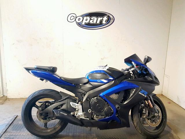 JS1GR7KA872108877 - 2007 SUZUKI GSX-R750 BLUE photo 9