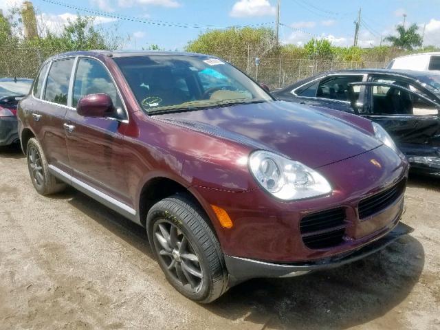 WP1AB29PX4LA71980 - 2004 PORSCHE CAYENNE S BURGUNDY photo 1