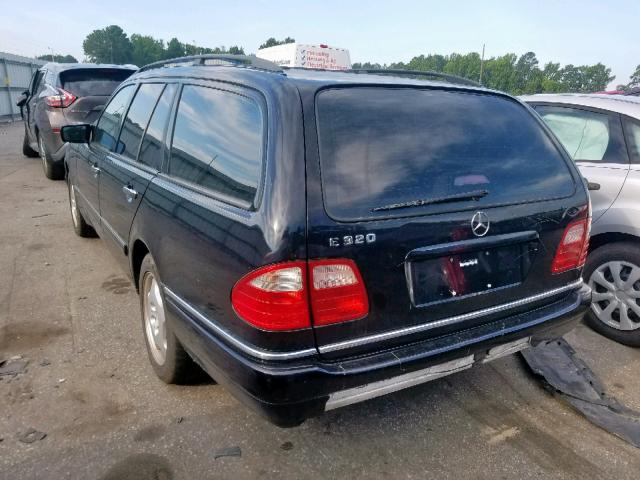 WDBJH65F4WA577418 - 1998 MERCEDES-BENZ E 320 BLACK photo 3