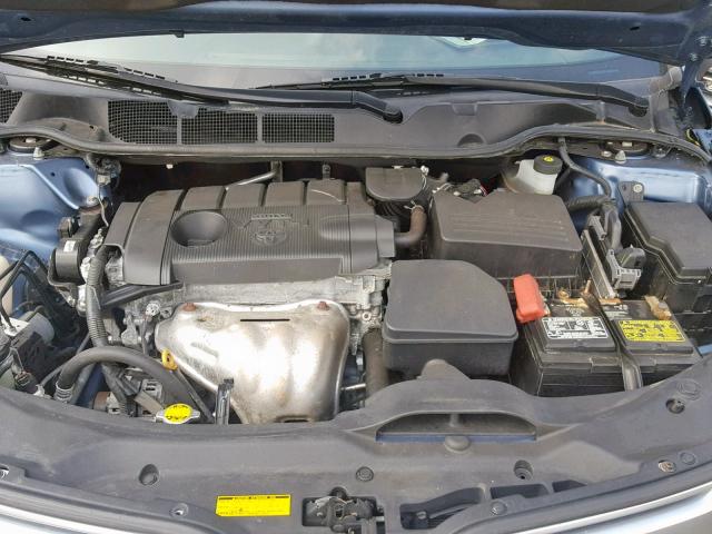 4T3BA3BB5CU032318 - 2012 TOYOTA VENZA LE BLUE photo 7