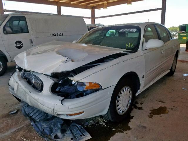 1G4HP52K934158890 - 2003 BUICK LESABRE CU WHITE photo 2