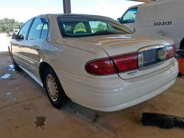 1G4HP52K934158890 - 2003 BUICK LESABRE CU WHITE photo 3