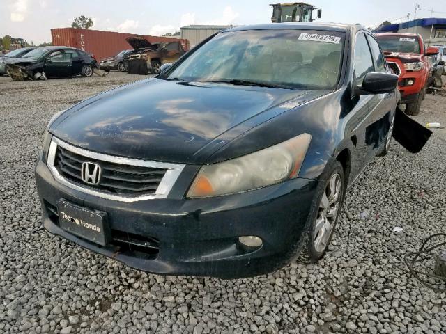 1HGCP36899A027035 - 2009 HONDA ACCORD EXL BLACK photo 2