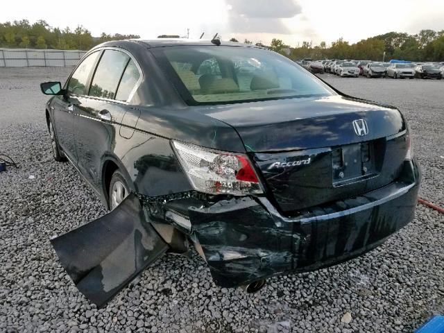 1HGCP36899A027035 - 2009 HONDA ACCORD EXL BLACK photo 3