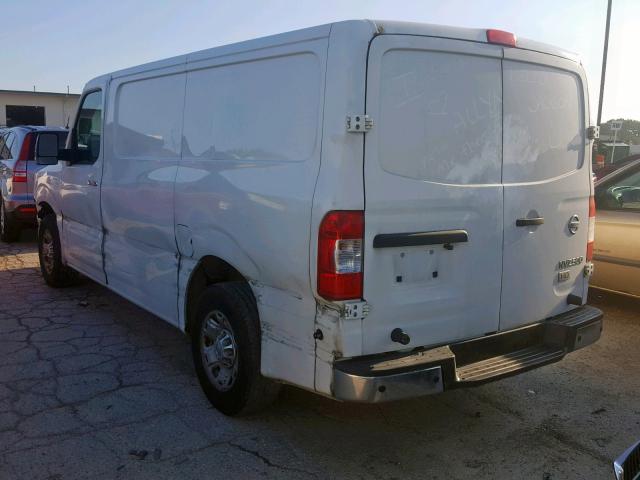 1N6BF0KXXCN110351 - 2012 NISSAN NV 1500 WHITE photo 3