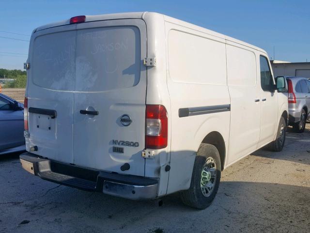 1N6BF0KXXCN110351 - 2012 NISSAN NV 1500 WHITE photo 4