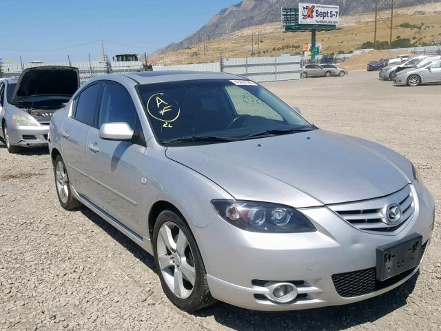 JM1BK323441149264 - 2004 MAZDA 3 S SILVER photo 1