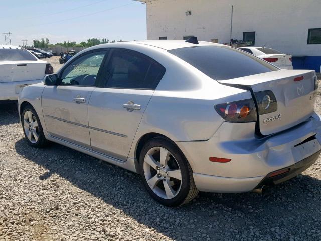 JM1BK323441149264 - 2004 MAZDA 3 S SILVER photo 3