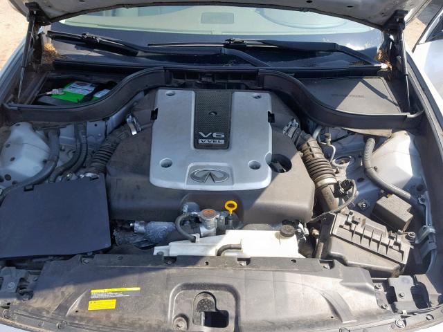 JN1CV6AP4DM718939 - 2013 INFINITI G37 BASE SILVER photo 7