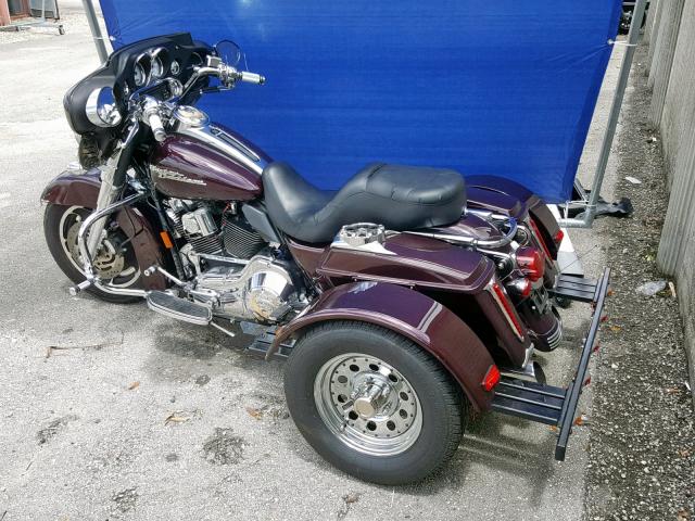 1HD1KBW196Y634362 - 2006 HARLEY-DAVIDSON FLHXI MAROON photo 3