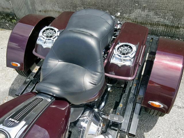 1HD1KBW196Y634362 - 2006 HARLEY-DAVIDSON FLHXI MAROON photo 6