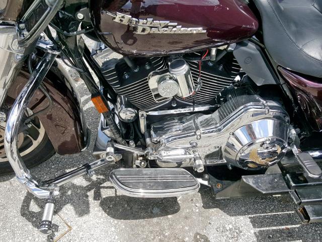 1HD1KBW196Y634362 - 2006 HARLEY-DAVIDSON FLHXI MAROON photo 9