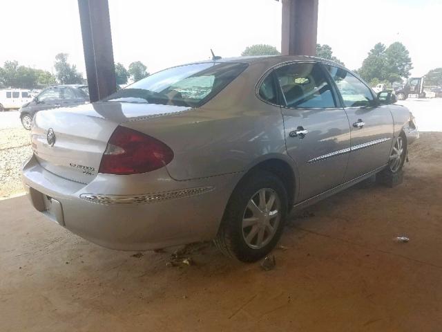 2G4WD582161196038 - 2006 BUICK LACROSSE C SILVER photo 4