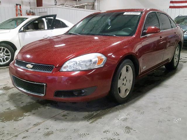 2G1WD58C179409854 - 2007 CHEVROLET IMPALA SUP 栗色 照片 2