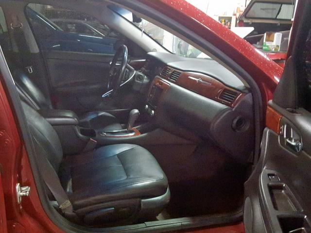2G1WD58C179409854 - 2007 CHEVROLET IMPALA SUP 栗色 照片 5