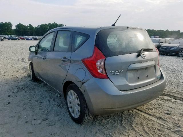 3N1CE2CP9EL365647 - 2014 NISSAN VERSA NOTE GRAY photo 3