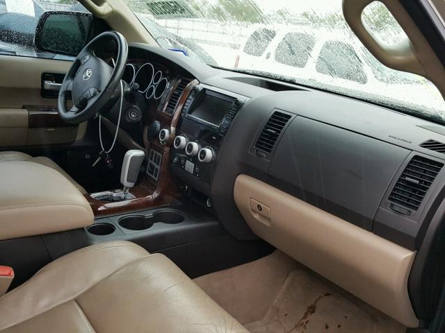 5TDZY67A98S013646 - 2008 TOYOTA SEQUOIA PL BROWN photo 5