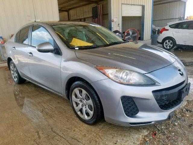 JM1BL1TG4D1731562 - 2013 MAZDA 3 I GRAY photo 1