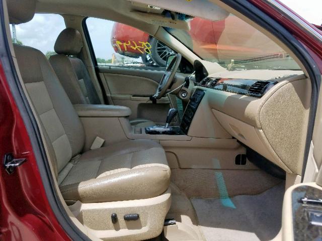 1MEFM42185G623813 - 2005 MERCURY MONTEGO PR 勃艮第红 照片 5